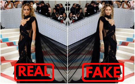 zendaya cfake - zendaya met gala images.